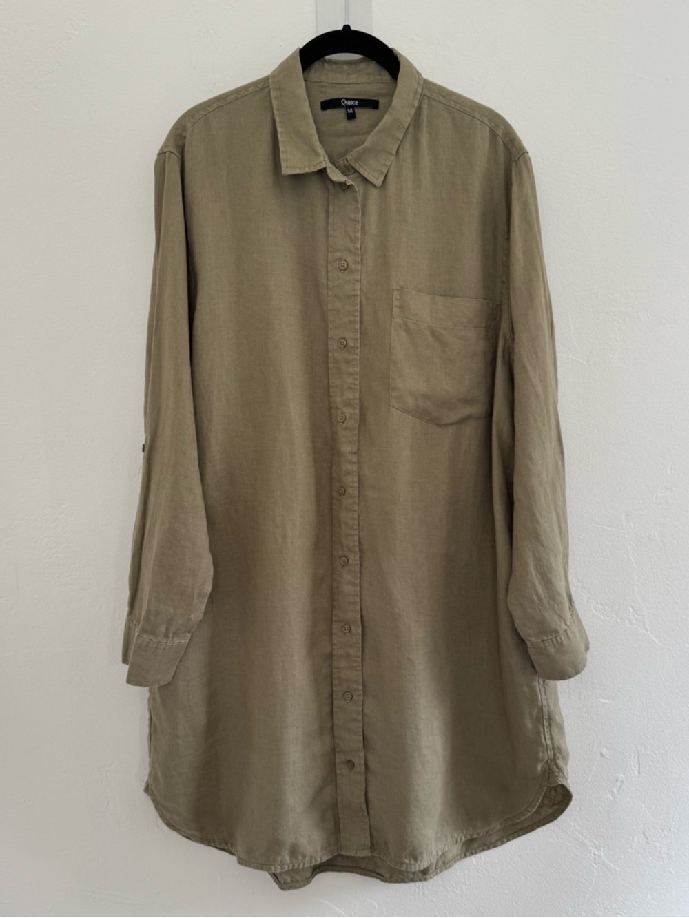 Quince 100% European Linen Shirt Dress - Picture 2 of 13